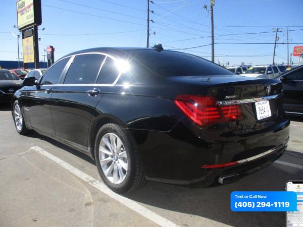 2014 BMW 7 Series 740Li xDrive AWD 4dr Sedan $0 Down WAC/ Your Trade... for sale in Oklahoma City, OK – photo 9