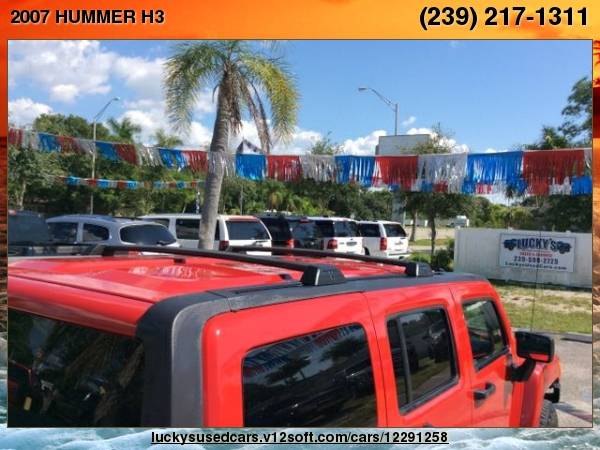 2007 HUMMER H3 Sport Utility 4D Lucky's SW Premier Motors for sale in North Fort Myers, FL – photo 17