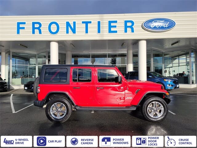 2018 Jeep Wrangler Unlimited Sahara 4WD for sale in ANACORTES, WA