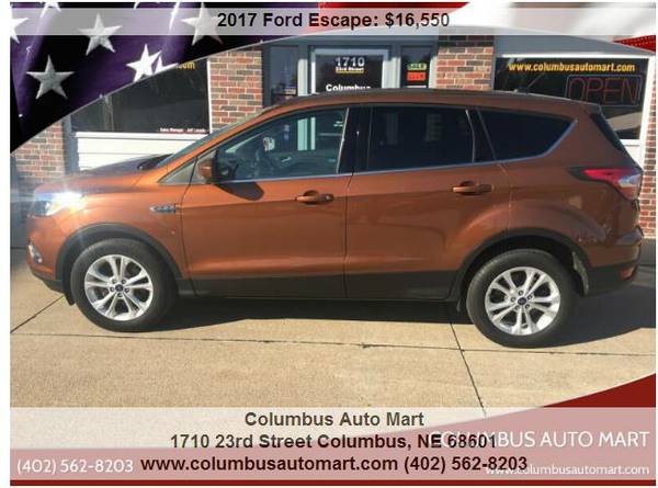 2017 Ford Escape SE for sale in Columbus, NE