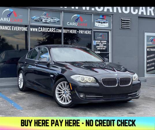 2013 BMW 5 Series 535i xDrive Sedan 4D BUY HERE PAY HERE - cars & for sale in Miami, FL