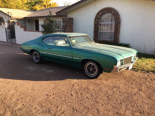 L 1972 Oldsmobile Cutlass 1 owner - cars & trucks - by owner -... for sale in El Paso, TX – photo 2