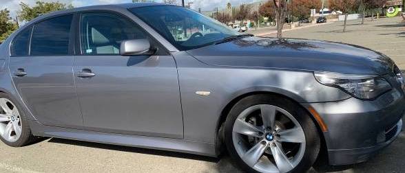 Metallic Gray BMW 528i for sale in San Jose, CA – photo 2
