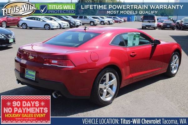 2015 Chevrolet Camaro Chevy LT Coupe - cars & trucks - by dealer -... for sale in Tacoma, WA – photo 5