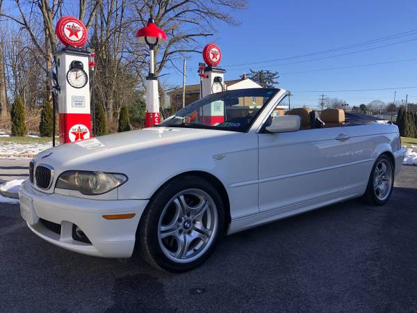 2004 BMW 330Ci Alpine White Clean Carfax Sport Package Low Mileage for sale in Palmyra, PA