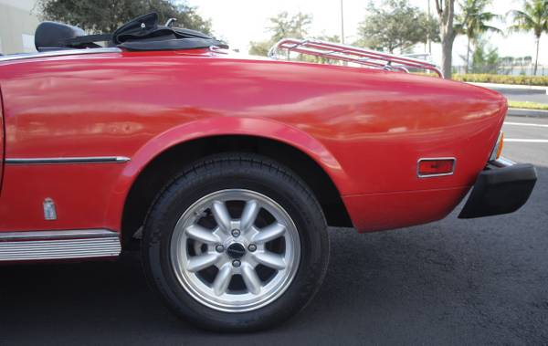 1978 FIAT 124 SPIDER CONVERTIBLE, 1.8L 4CyL, 5-SPD MAN TRANS, CLEAN for sale in Hollywood, FL – photo 9