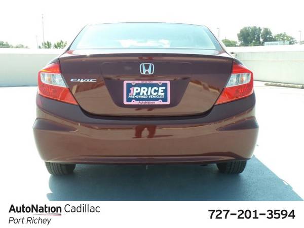 2012 Honda Civic LX SKU:CE032677 Sedan for sale in PORT RICHEY, FL – photo 7