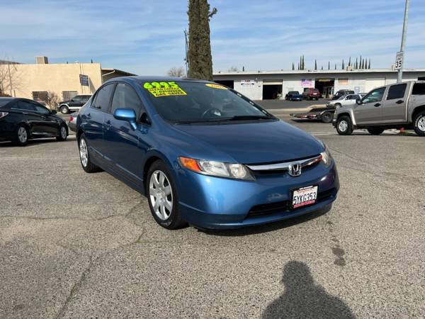 2007 Honda Civic Sdn 4dr AT LX - - by dealer - vehicle for sale in Clovis, CA – photo 4