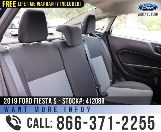 2019 Ford Fiesta S Backup Camera - SYNC - USB Port - cars & for sale in Alachua, FL – photo 20