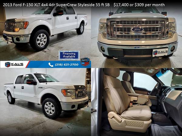 320/mo - 2012 Ford F150 F 150 F-150 Lariat 4x4SuperCrew Styleside for sale in Wadena, MN – photo 21