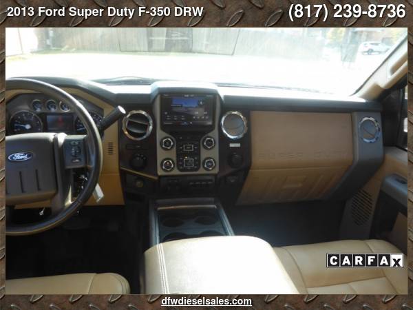 2013 Ford F 350 DRW 4WD Crew Cab Lariat DIESEL 100K MILES... for sale in Lewisville, TX – photo 16