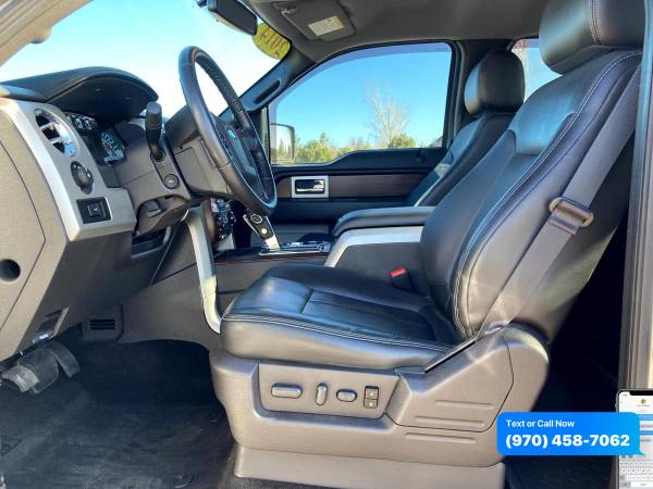2014 Ford F-150 F150 F 150 4WD SuperCrew 145 Platinum - CALL/TEXT for sale in Sterling, CO – photo 18