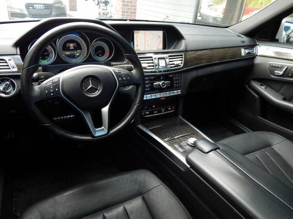 White on Black 2015 Mercedes-Benz E-Class E400 AMG Sport - cars & for sale in Auburn, OR – photo 2