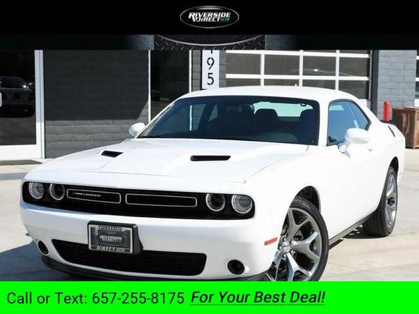 2016 Dodge Challenger SXT coupe Bright White Clearcoat for sale in Riverside, CA