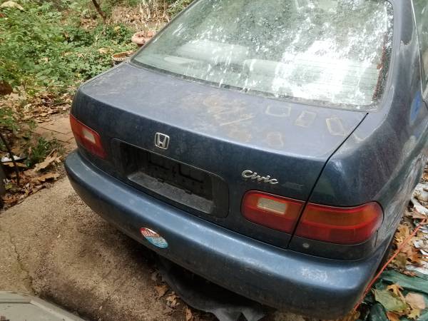 '94 Honda Civic, for parts/repair for sale in Raleigh, NC – photo 3