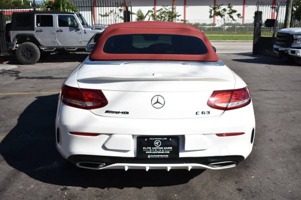 2017 Mercedes-Benz C-Class AMG C 63 2dr Convertible Convertible -... for sale in Miami, NJ – photo 5