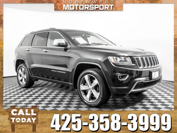 2016 *Jeep Grand Cherokee* LImited 4x4 for sale in Everett, WA