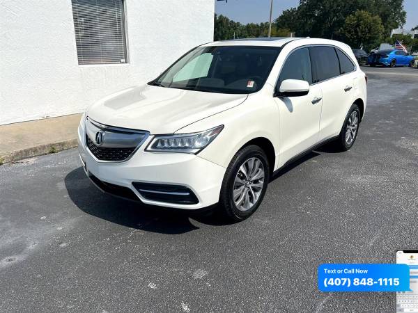 2016 Acura MDX w/Tech - Call/Text - - by dealer for sale in Kissimmee, FL – photo 3