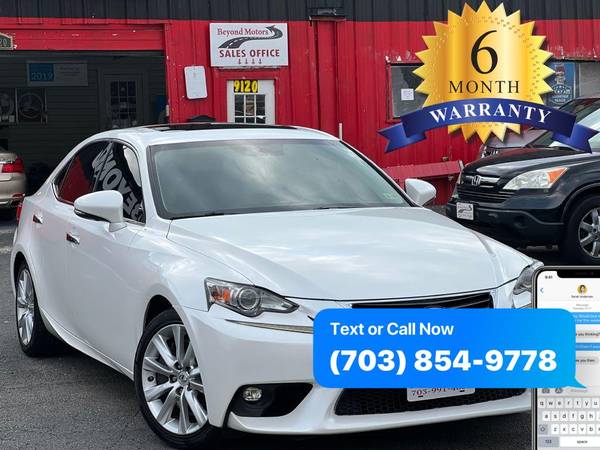 2016 LEXUS IS 200T 6 MONTHS WARRANTY INCLUDED - - by for sale in MANASSAS, District Of Columbia