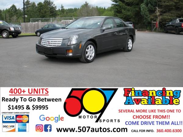 2007 Cadillac CTS 4dr Sdn 2.8L - cars & trucks - by dealer - vehicle... for sale in Roy, WA – photo 2