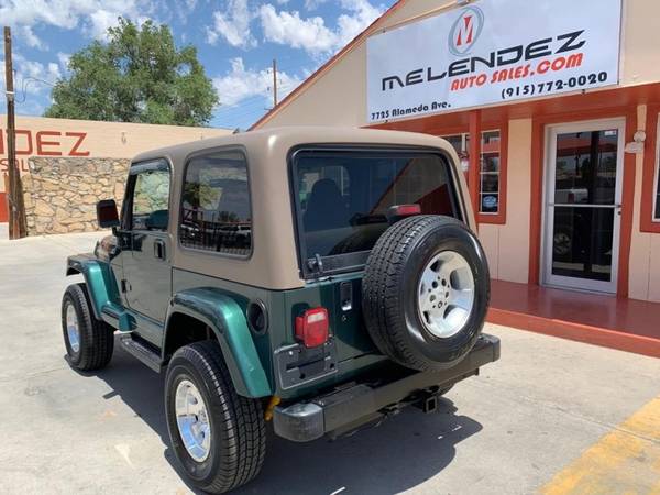 2000 Jeep Wrangler 2dr Sahara for sale in El Paso, TX – photo 4