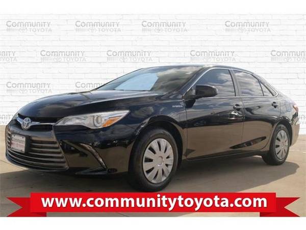 2016 Toyota Camry Hybrid LE (Midnight Black Metallic) for sale in Baytown, TX – photo 2