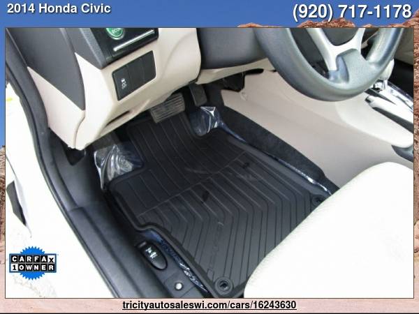 2014 HONDA CIVIC EX 4DR SEDAN Family owned since 1971 - cars & for sale in MENASHA, WI – photo 17