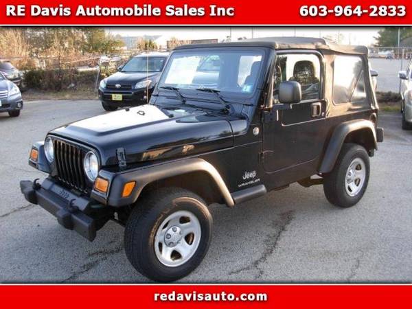 2006 Jeep Wrangler SE - cars & trucks - by dealer - vehicle... for sale in North Hampton, MA