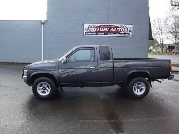 1995 NISSAN KING CAB PICKUP 4X4 V6 AUTO AC 176K MILES - cars &... for sale in LONGVIEW WA 98632, OR