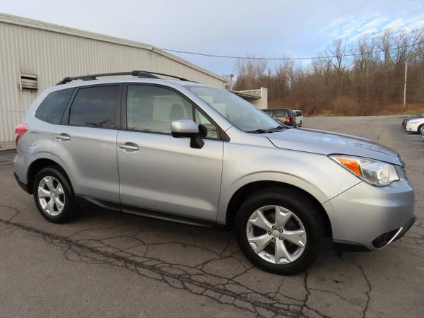 2015 Silver SUBARU FORESTER 2 5i PREMIUM - - by dealer for sale in Rochester , NY