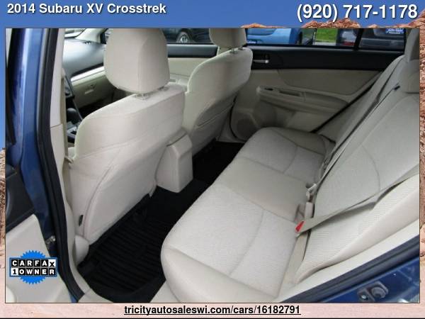 2014 SUBARU XV CROSSTREK 2 0I PREMIUM AWD 4DR CROSSOVER CVT Family for sale in MENASHA, WI – photo 16