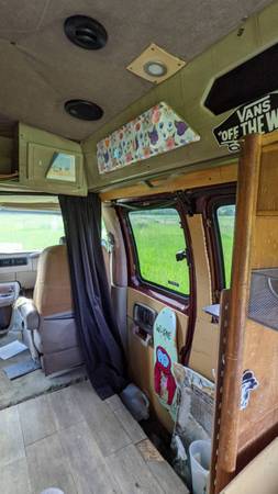 2001 Chevy express conversation can built out! Van life! - cars & for sale in Bozeman, MT – photo 4