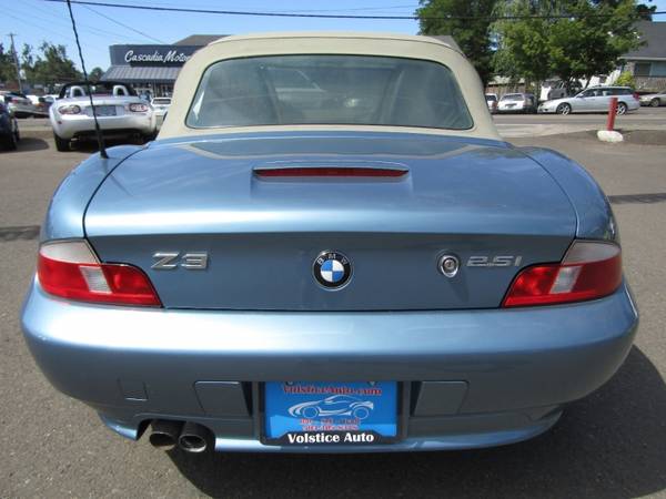 2001 BMW Z3 Z3 2dr Roadster 2 5i BLUE 2 OWNER 129K CLEAN ! - cars for sale in Milwaukie, OR – photo 8