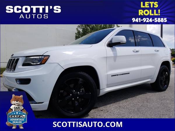 2016 Jeep Grand Cherokee Overland~ GREAT COLOR!~ 1-OWNER~ TOP OF THE... for sale in Sarasota, FL