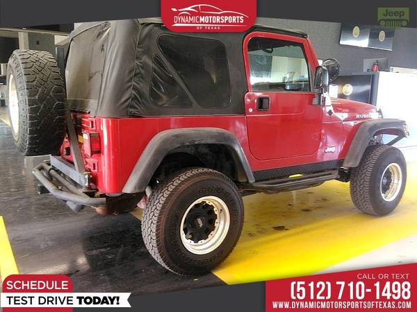 2003 Jeep Wrangler Rubicon - cars & trucks - by dealer - vehicle... for sale in Houston, TX – photo 5