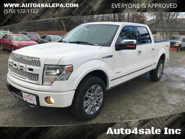 2013 Ford F-150 Platinum 4x4, LOW MILES, WITH ALL OPTIONS, WARRANTY.... for sale in Mount Pocono, PA