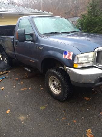 Ford F250 4X4 snow plow - cars & trucks - by owner - vehicle... for sale in Danbury, NY