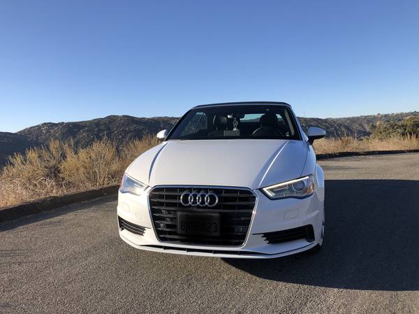 Audi A3 convertible white 2016 - cars & trucks - by owner - vehicle... for sale in Escondido, CA – photo 3