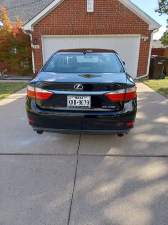 2014 Black Lexus ES 350 (excellent condition) - - by for sale in Plano, TX – photo 2