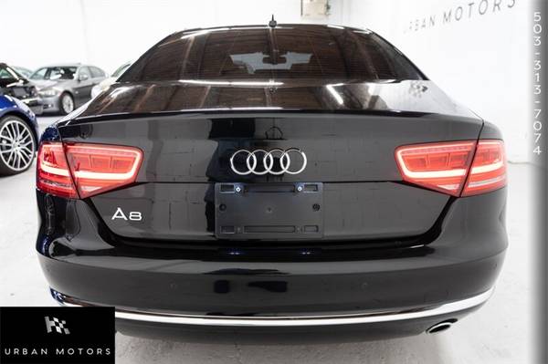 2013 Audi A8 3.0T Quattro **2 Keys/Black on Black/Maintained** for sale in Portland, OR – photo 5