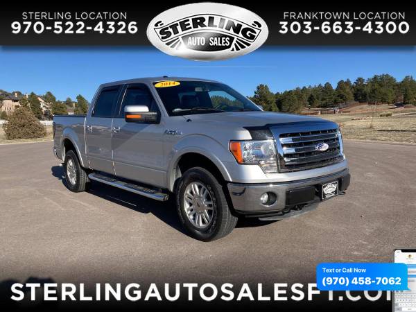 2014 Ford F-150 F150 F 150 4WD SuperCrew 145 Platinum - CALL/TEXT for sale in Sterling, CO