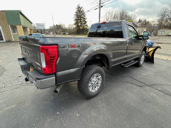 2017 F350 XLT 4x4 Regular Cab with Fisher V plow, low miles - cars & for sale in Gowanda, NY – photo 7