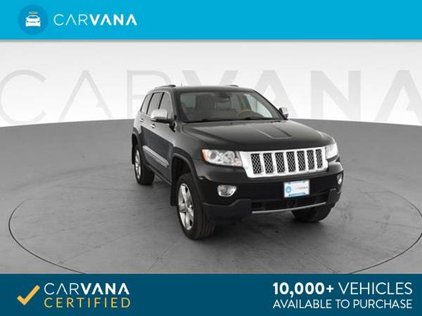 2013 Jeep Grand Cherokee Overland Sport Utility 4D suv Black - FINANCE for sale in Worcester, MA