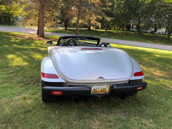 2000 Silver Plymouth Prowler Convertible - stunning collector's car! for sale in Kalamazoo, MI – photo 4