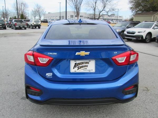 2018 Chevy Chevrolet Cruze LT sedan Kinetic Blue Metallic - cars & for sale in Fayetteville, AR – photo 5