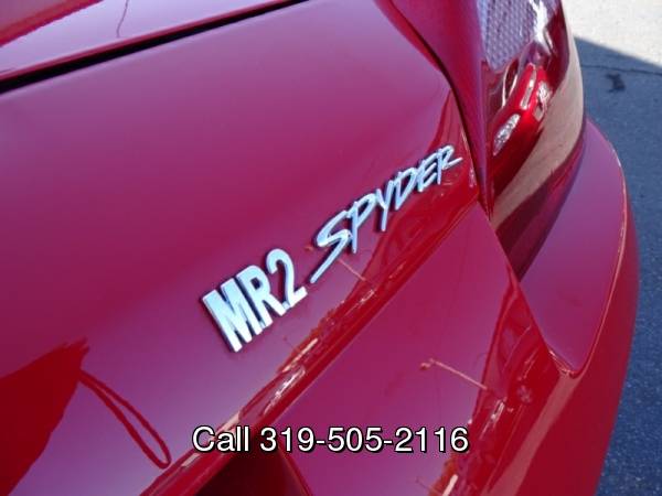 2001 Toyota MR2 Spyder *Low miles* for sale in Waterloo, IA – photo 14