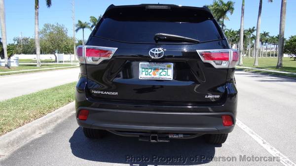 2016 *Toyota* *Highlander* *FWD 4dr V6 Limited* Midn for sale in West Palm Beach, FL – photo 4