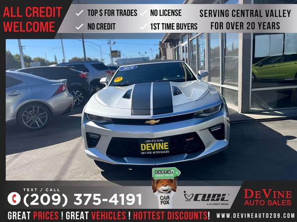 2016 Chevrolet Camaro SS 2dr Convertible w1SS - - by for sale in Modesto, CA – photo 3