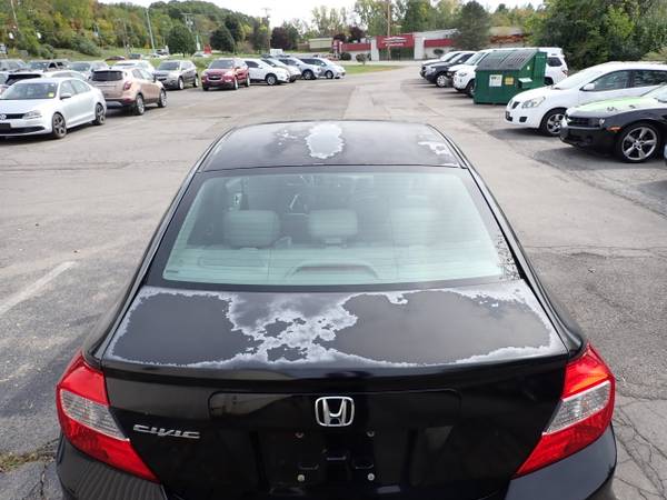 2012 Black HONDA CIVIC EX-L - - by dealer - vehicle for sale in Bloomfield, NY – photo 13