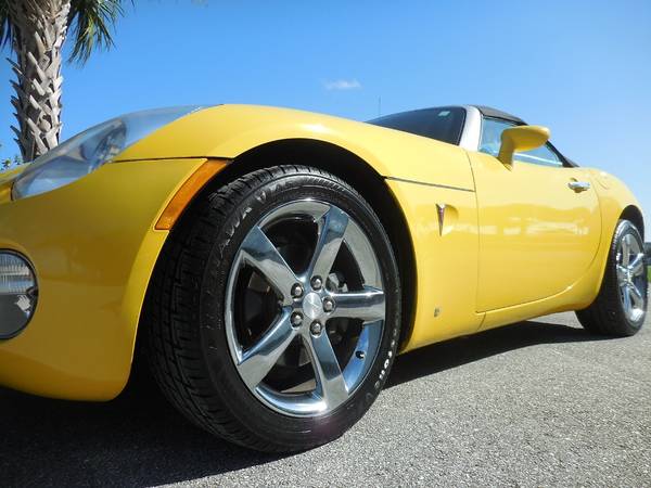 2007 Pontiac Solstice Convertible Mean Yellow 72k Miles - cars &... for sale in Fort Myers, FL – photo 9